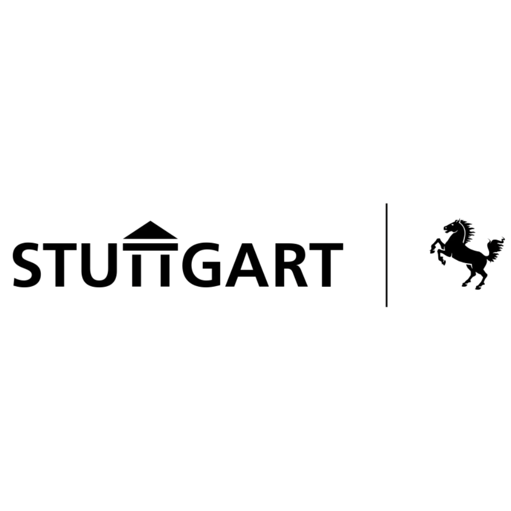Black and White Circle Global Tech Logo